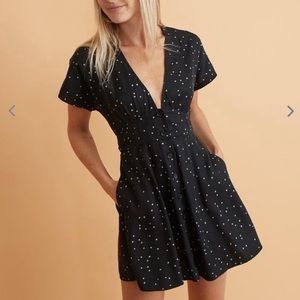 Marine Layer Camila Dress - Eclipse Starry Print